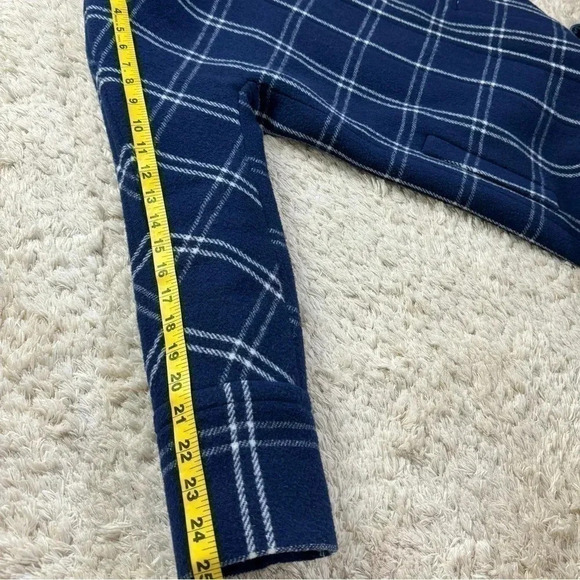 J.Crew Womens cocoon Stadium windowpane Wool blend coat size 0 petite - Picture 5 of 14